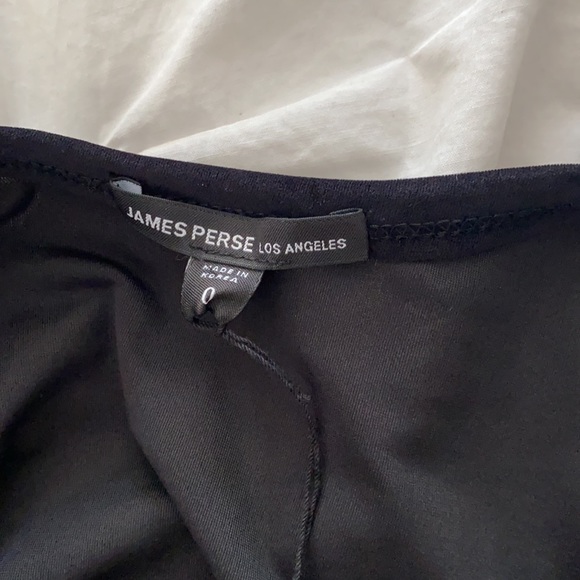James Perse long black dress sz0 stretchy NWT(XS) - Picture 8 of 10